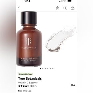 NIB! True Botanicals Vitamin C booster